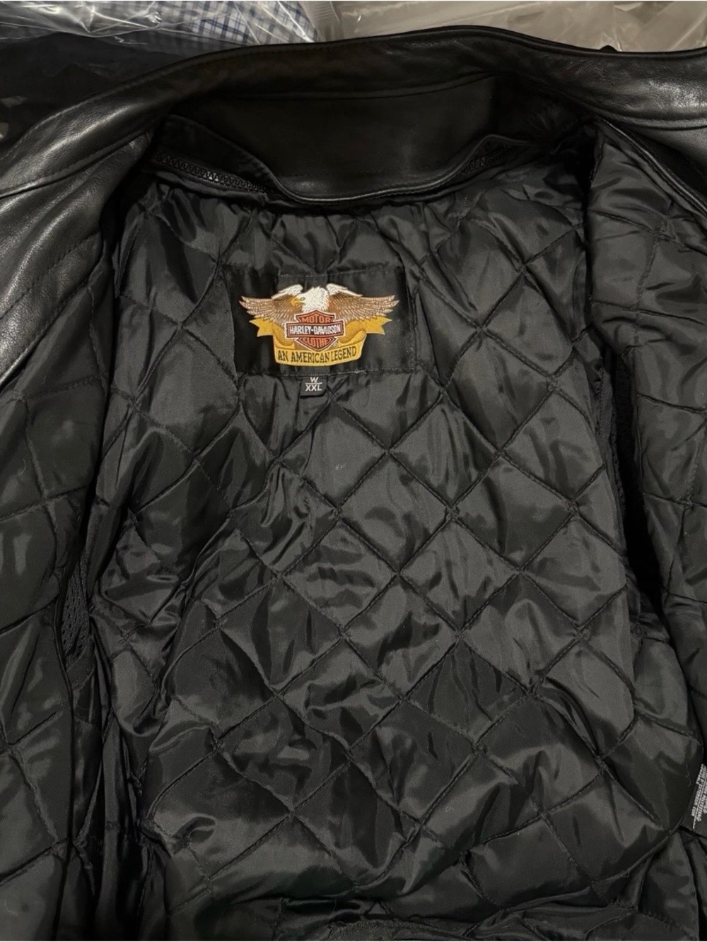 Harley Davidson Women’s XXL Willie G Genuine Leather Motorcycle Jacket C - Picture 13 of 16